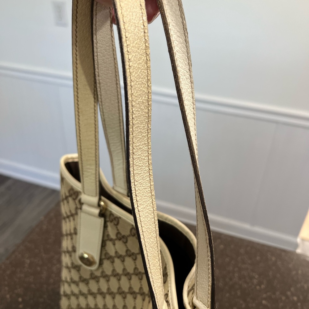 Gucci Eclipse Beige and Brown Tote Bag - Picture 10 of 12